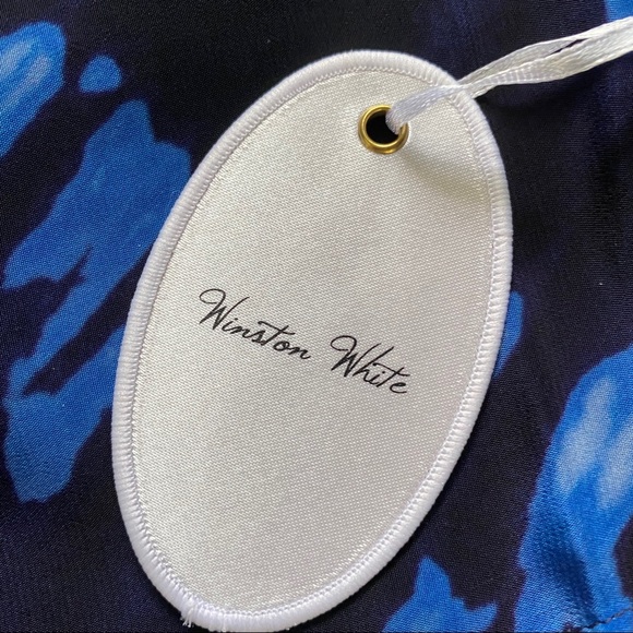 Winston White Tie Dye Tie Back Crop Tank - Picture 6 of 7